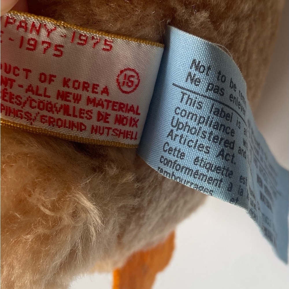 1975 vintage Dakin Obie the Owl plush - Picture 8 of 11